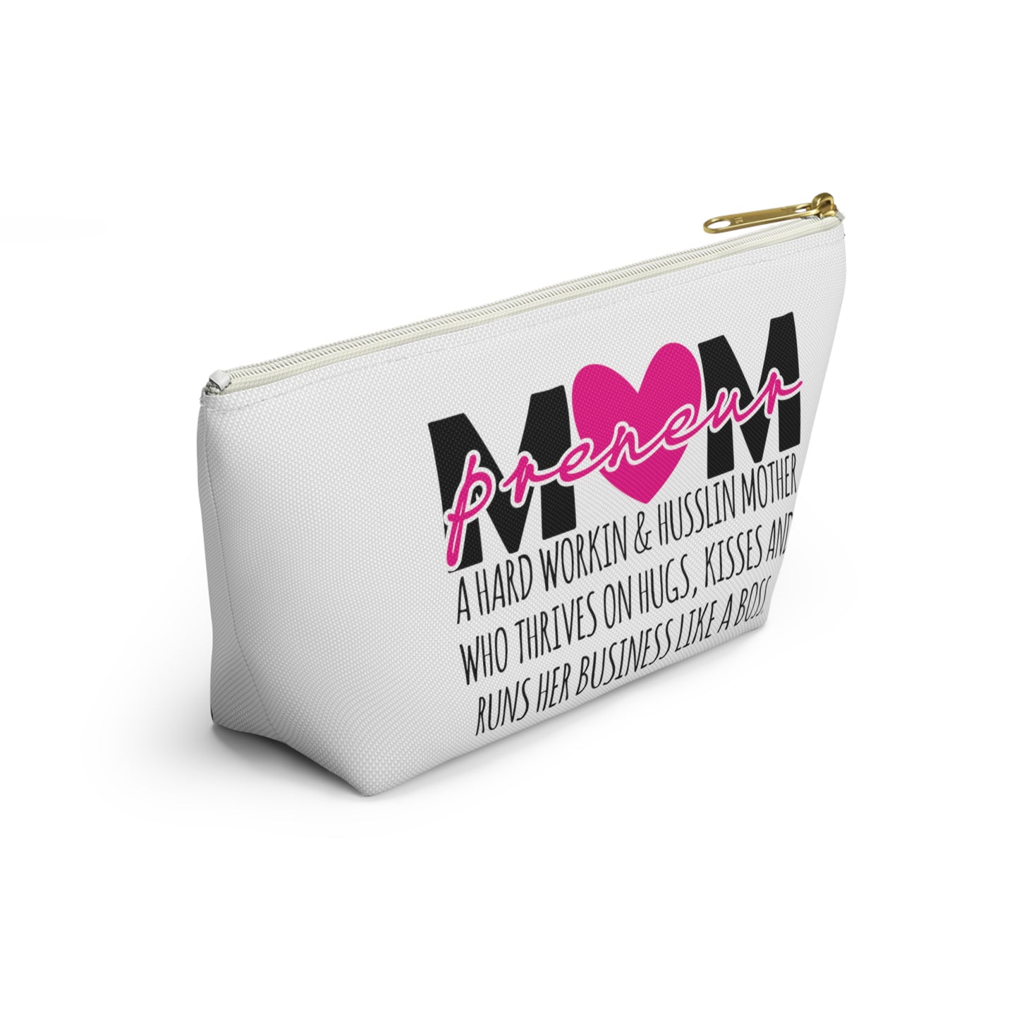 Accessory Pouch w T-bottom Mompreneur
