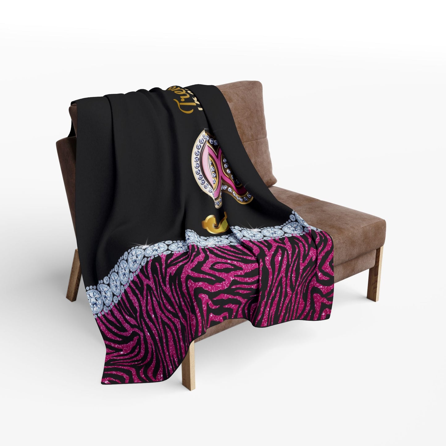 $8 Bling 50"x60" Fleece Table Cover - WILD