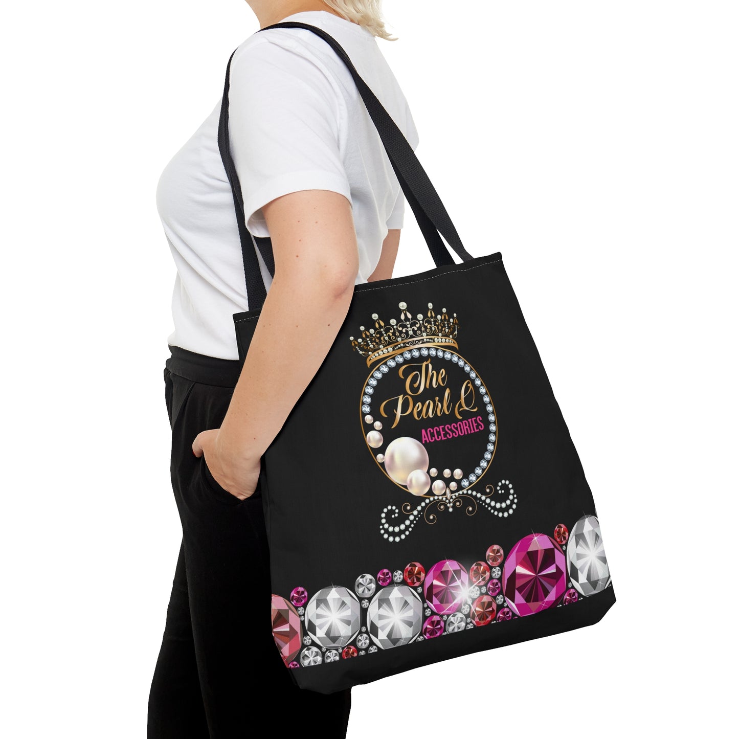 Bling Personalized Tote Bag - 2 sizes