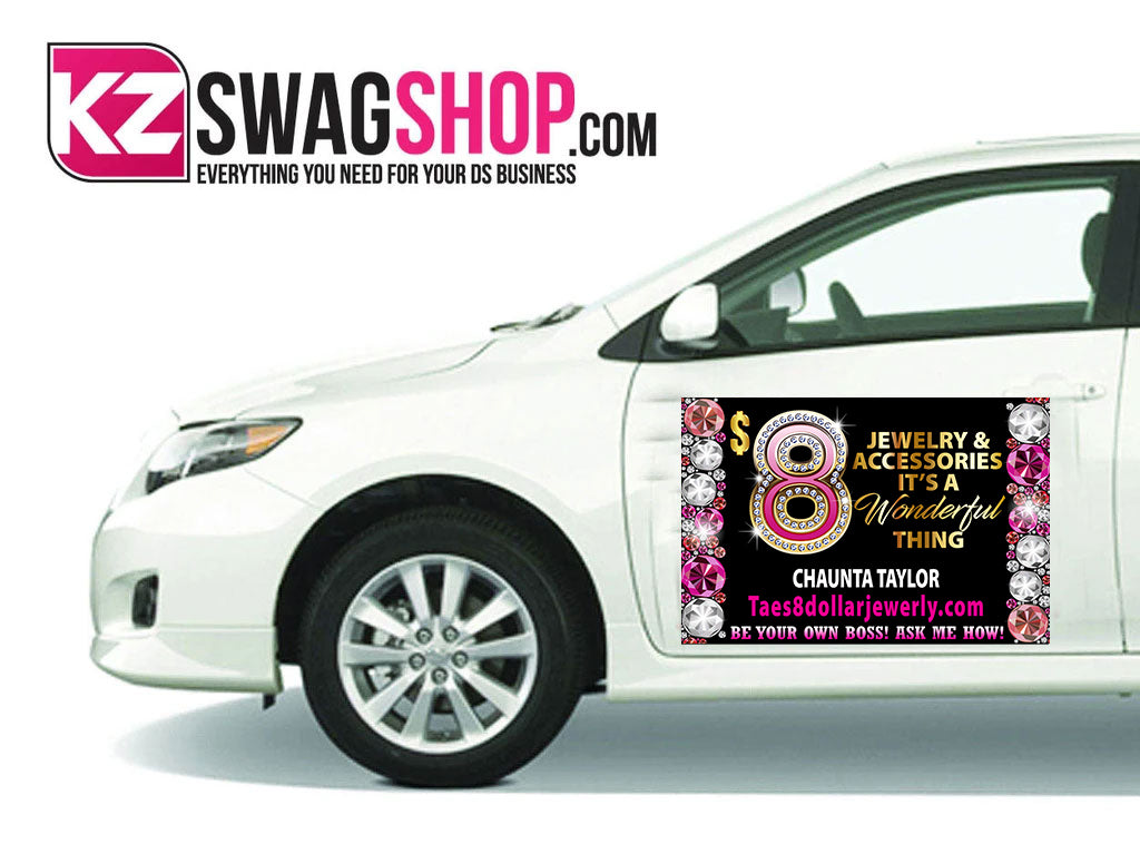 Car Door Magnet - GEMZ - Set of 2