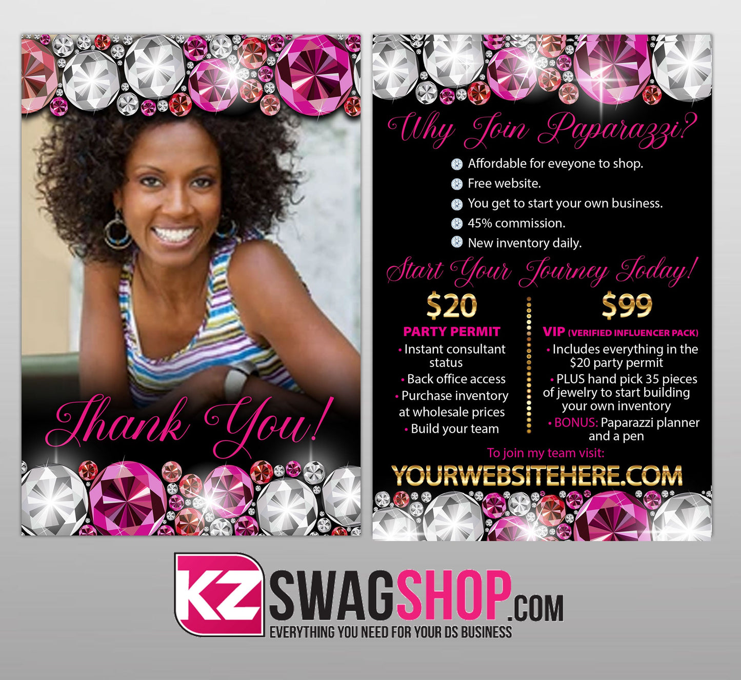 Bling Join my Team Bundle