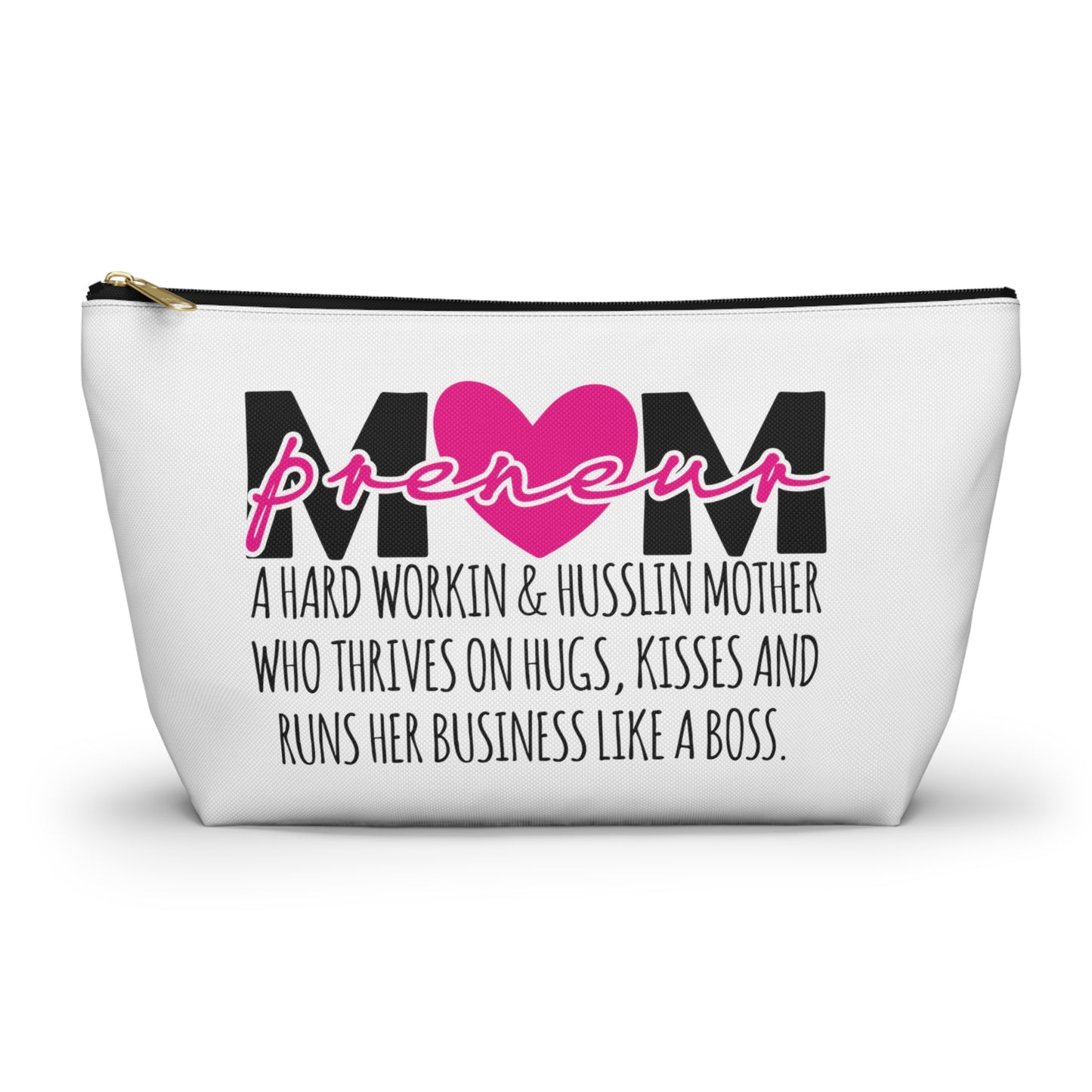 Accessory Pouch w T-bottom Mompreneur
