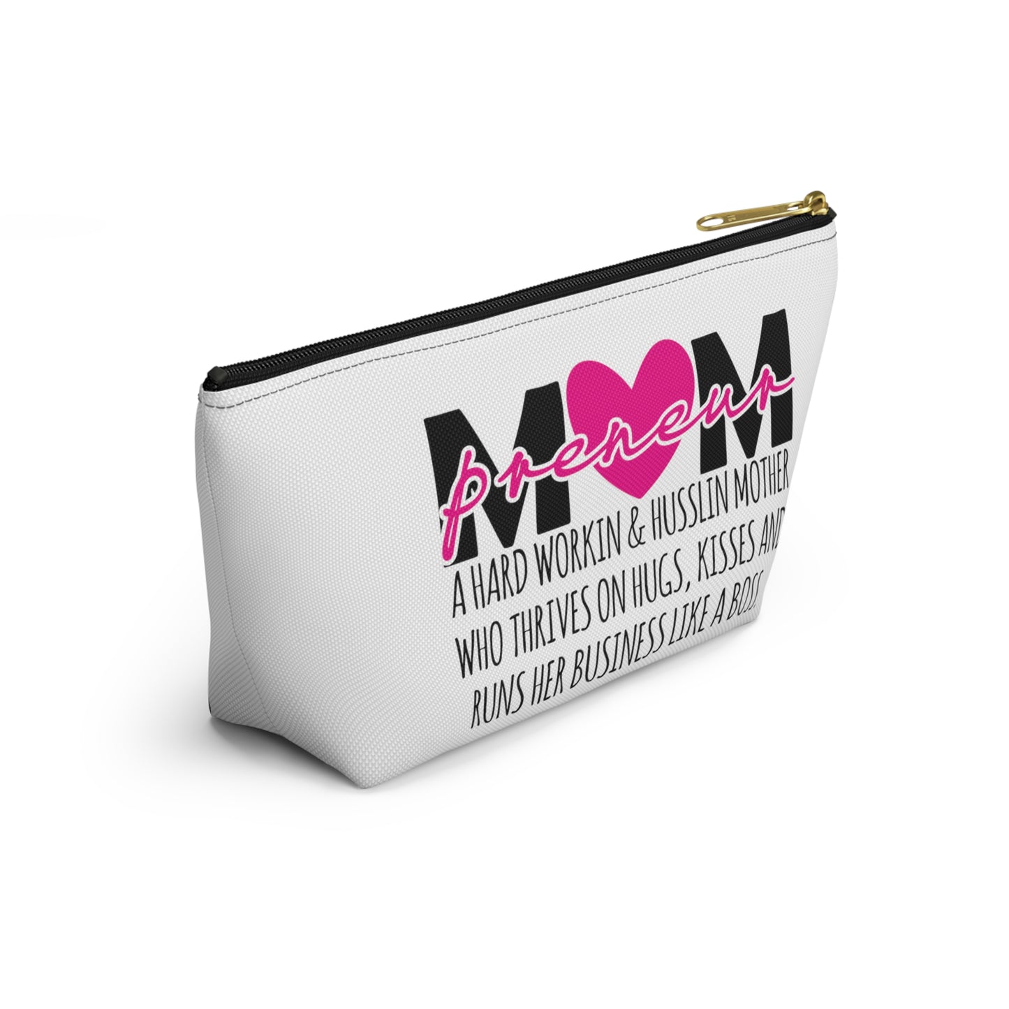 Accessory Pouch w T-bottom Mompreneur