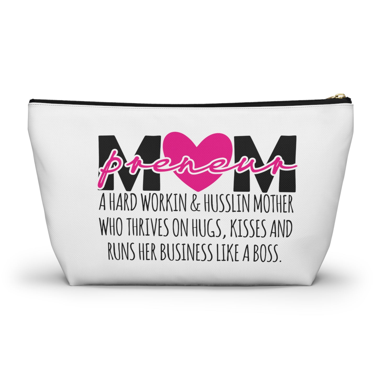 Accessory Pouch w T-bottom Mompreneur