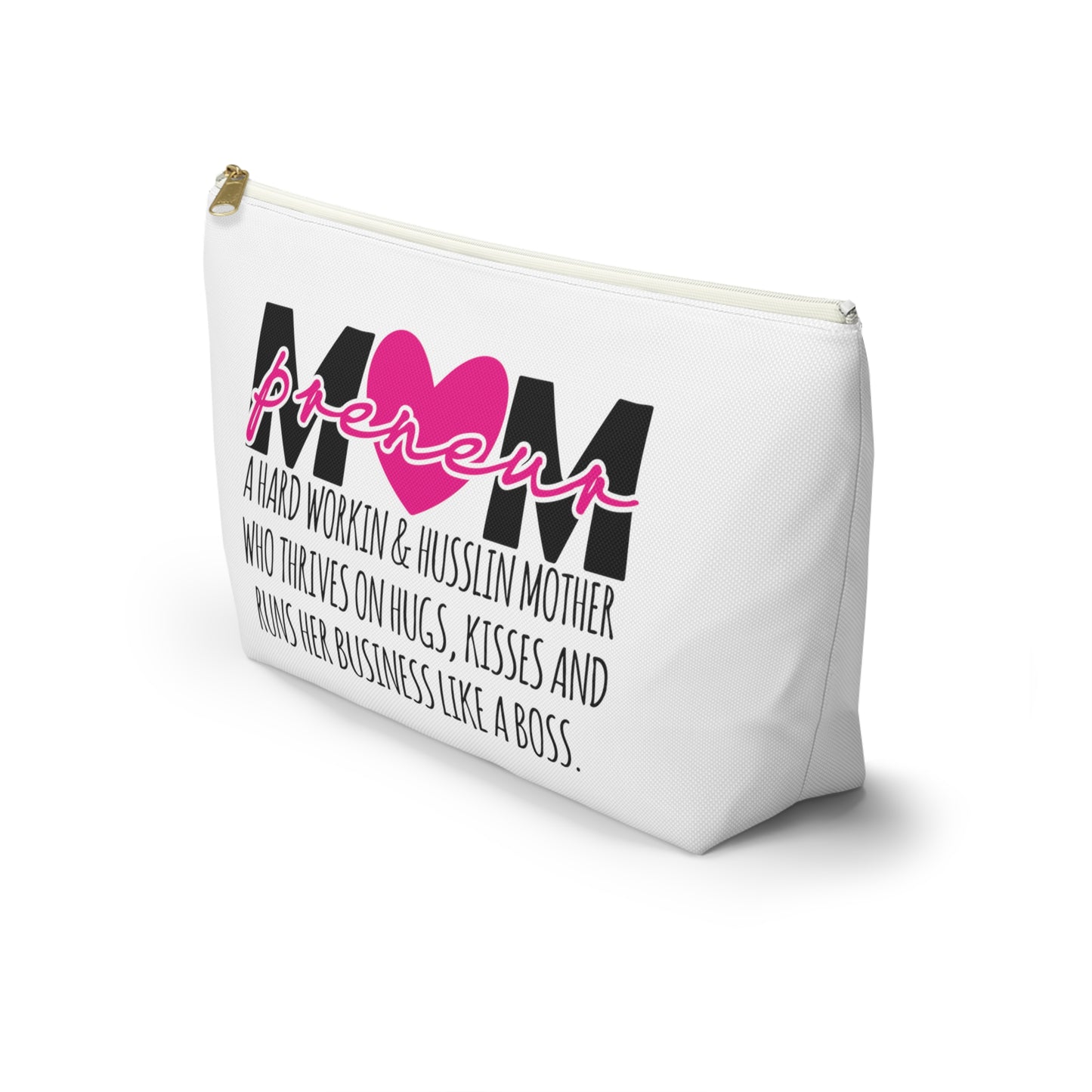 Accessory Pouch w T-bottom Mompreneur