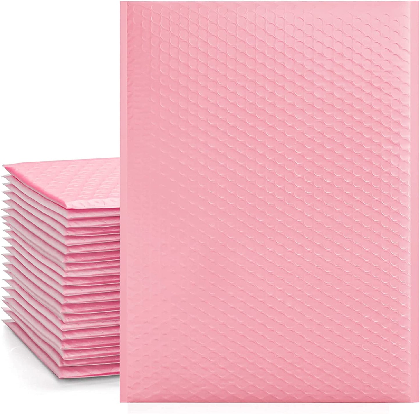 10.5x16 Bubble-Mailer Padded Envelope | Sakura Pink