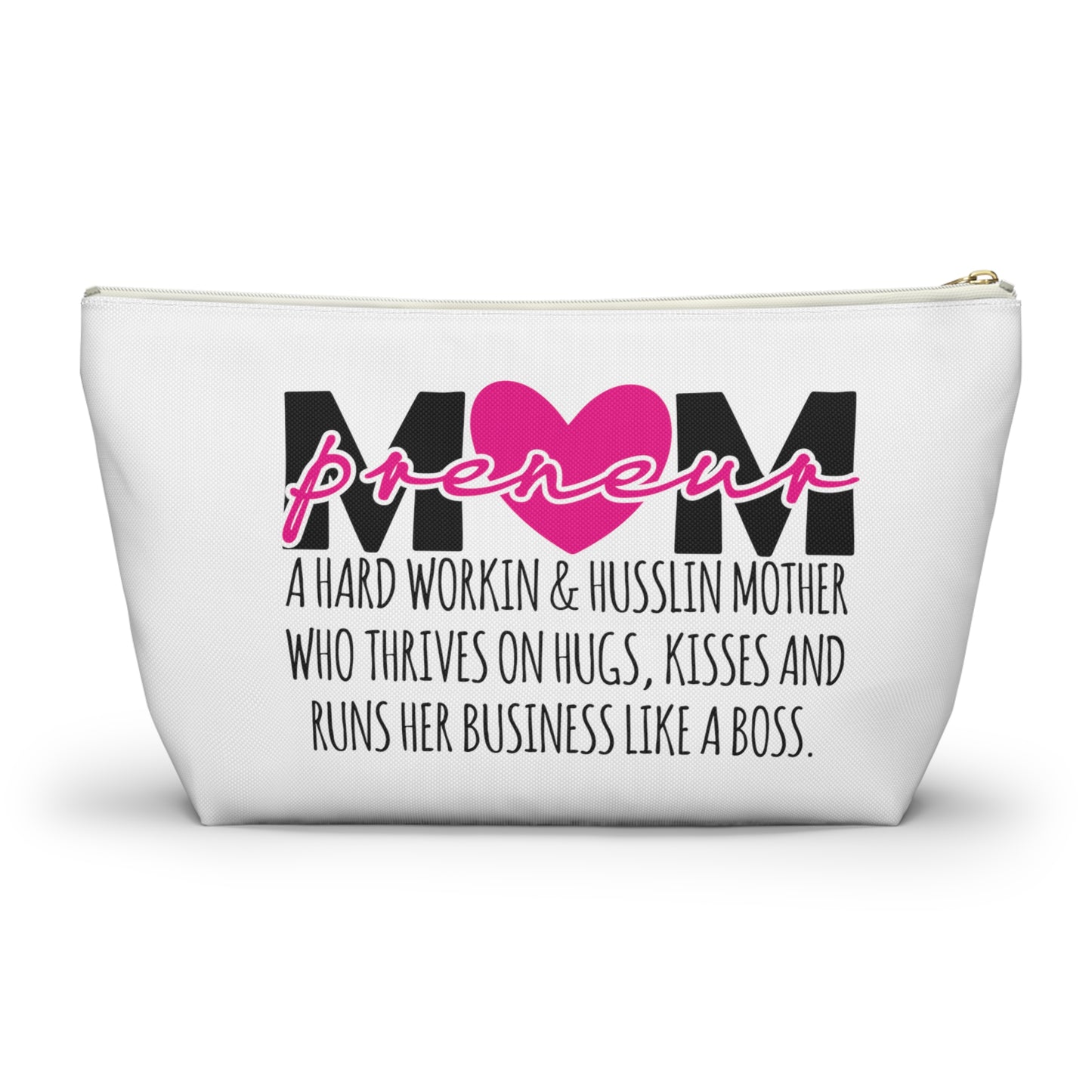 Accessory Pouch w T-bottom Mompreneur