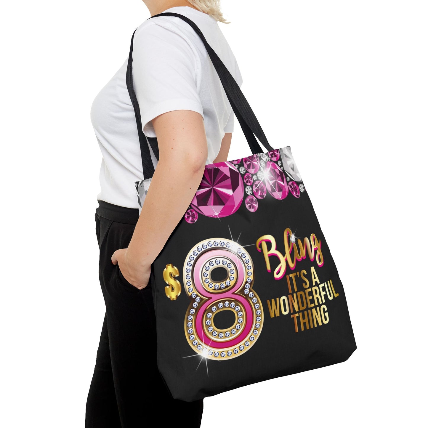 $8 Bling It's a Wonderful Thing Tote Bag - GEMZ