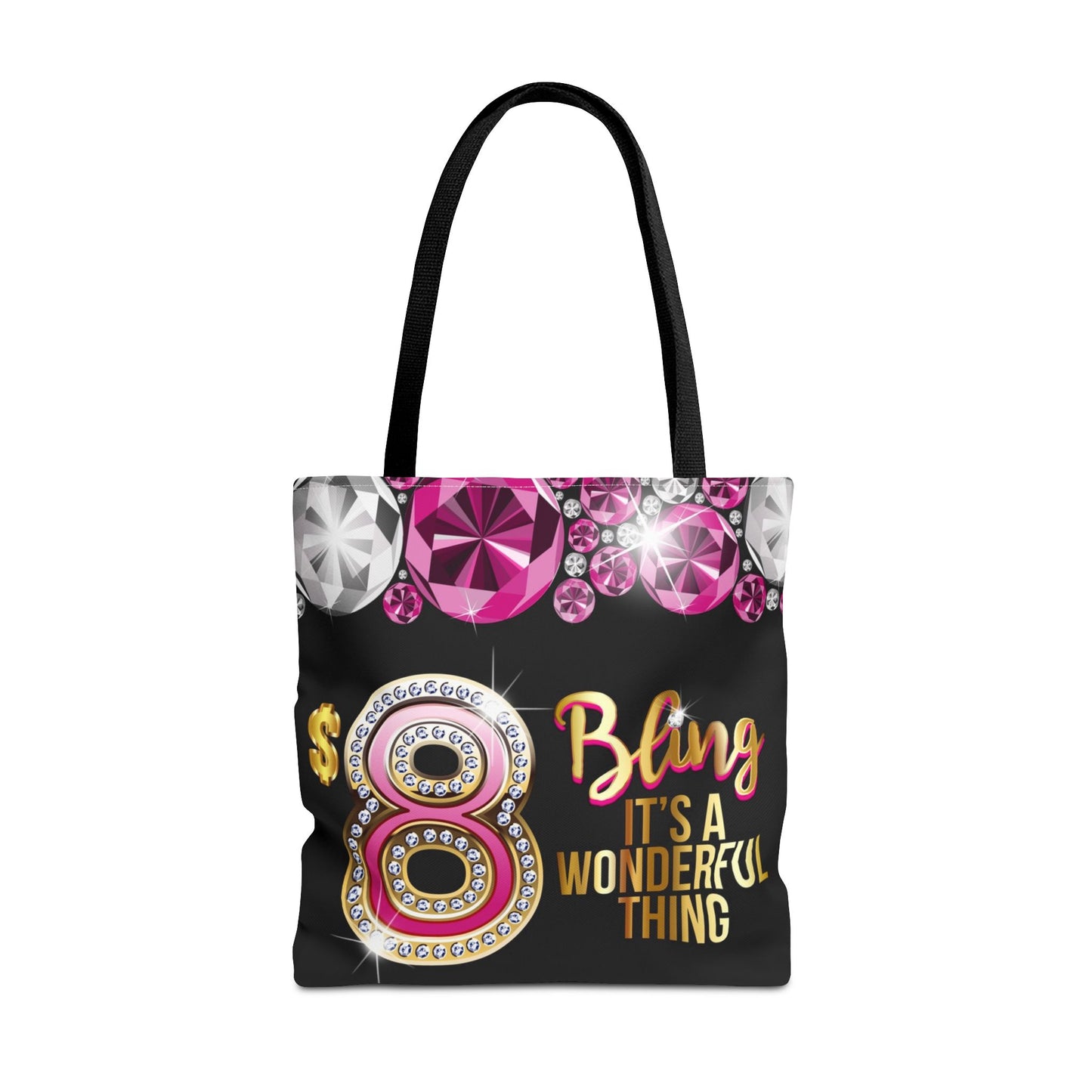 $8 Bling It's a Wonderful Thing Tote Bag - GEMZ