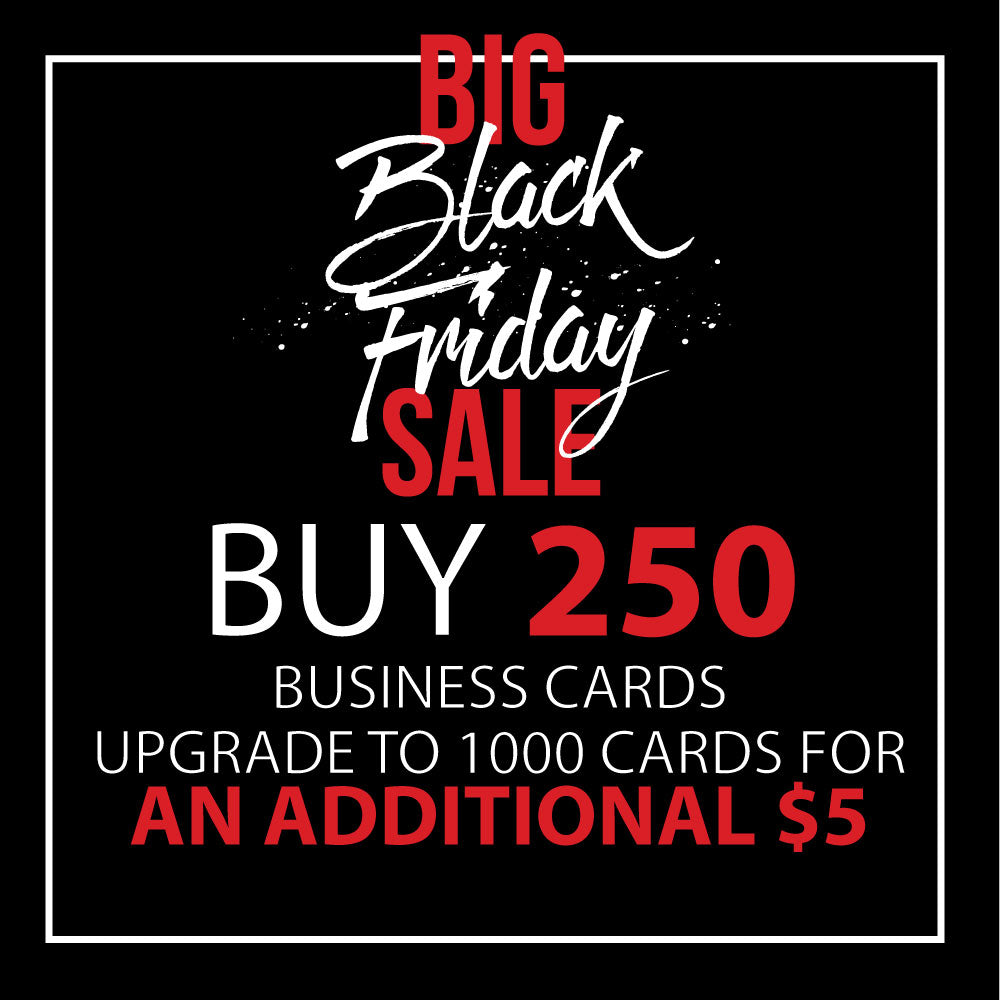 Black Friday Business Cards Deal 11/25-11/26*