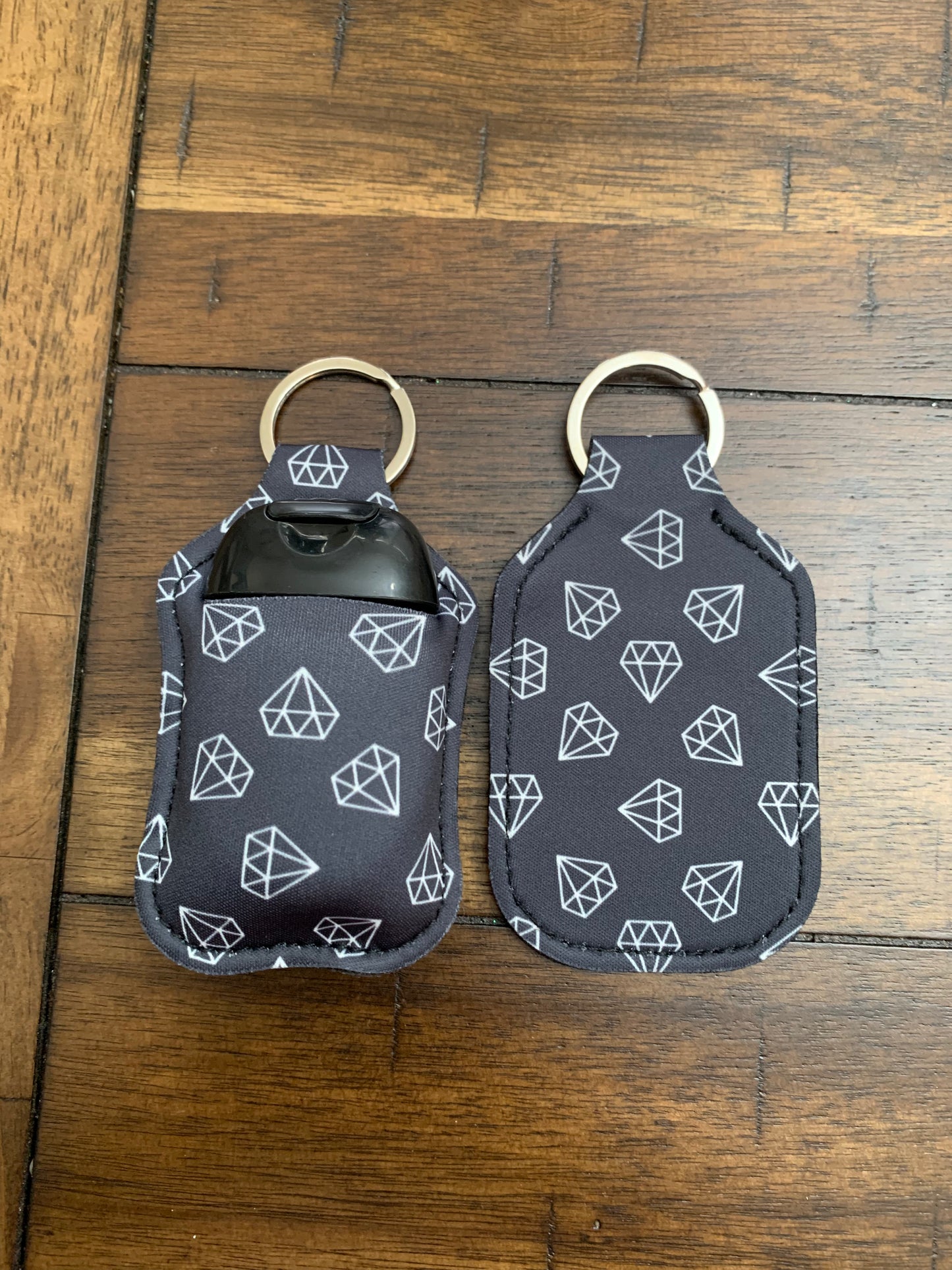 Bling Personalized Assorted Bath and Body Sanitizer + Sanitizer holder -Diamonds