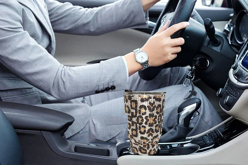 NEW! Bling Sparkling Rhinestone Stainless Steel Tumbler - 30oz