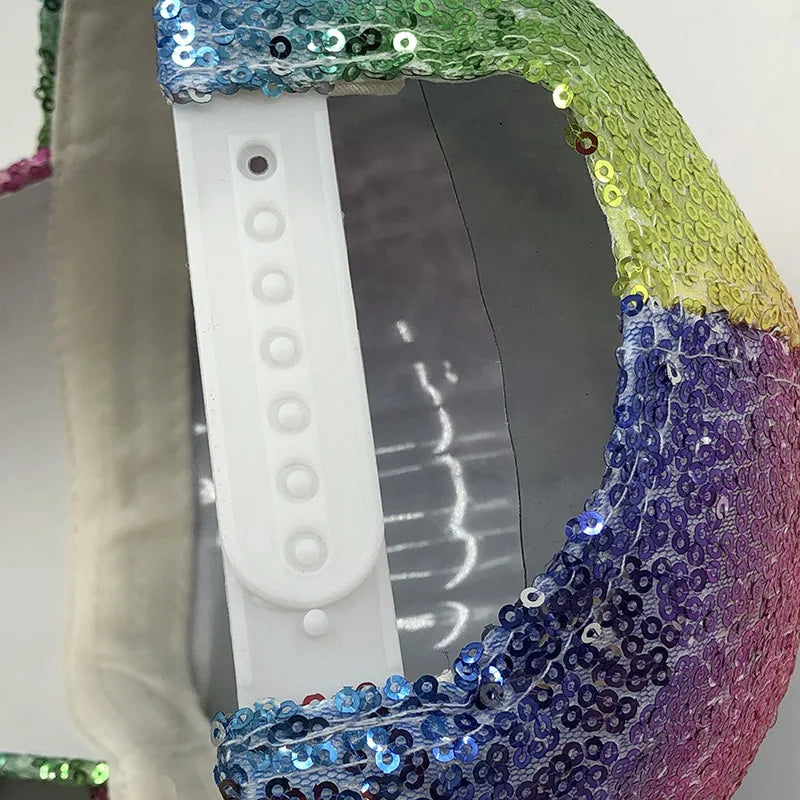 Rainbow Sequins Hat 2025