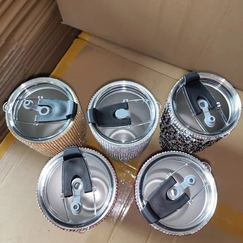 NEW! Bling Sparkling Rhinestone Stainless Steel Tumbler - 30oz