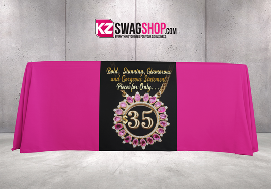 $8 Bling  24x72 Table Runner- SPECIALTY $35 JEWELRY style 2