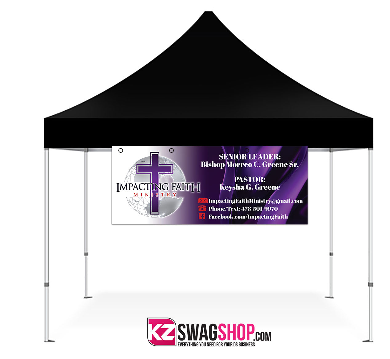 Custom Horizontal Vinyl Banners