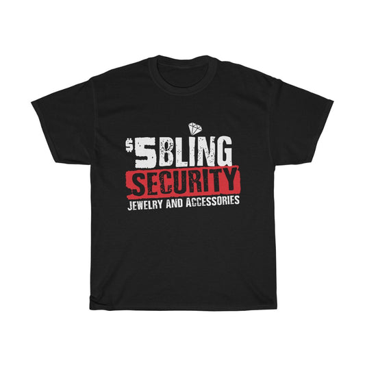 $5 Bling Security Unisex Heavy Cotton Tee