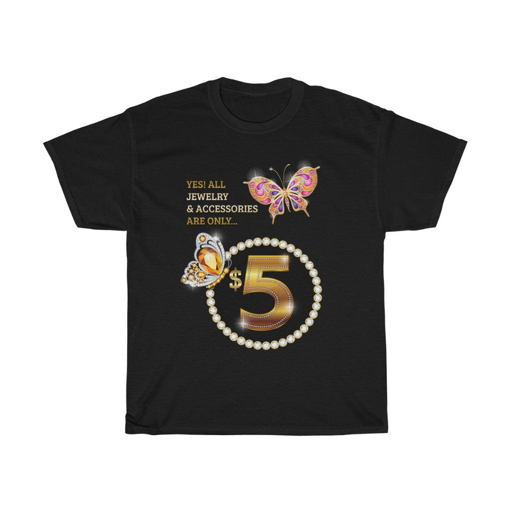 Unisex Heavy Cotton Tee - BEAUTIFLY