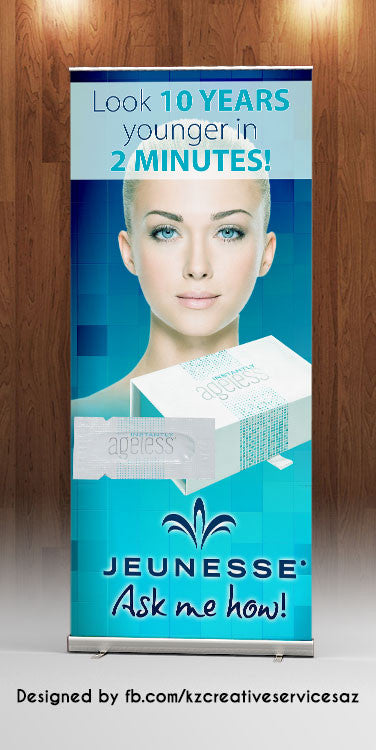 Jeunesse Retractable Banner - Style 1