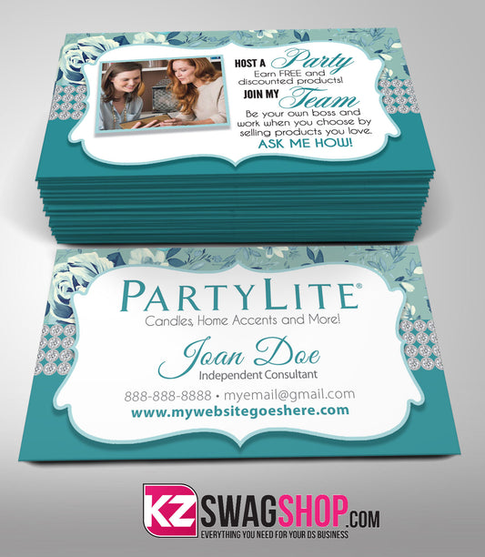 PartyLite Business Cards Style 3