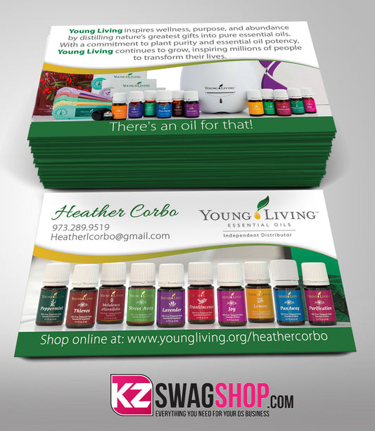 YOUNG LIVING Business Cards Style 4