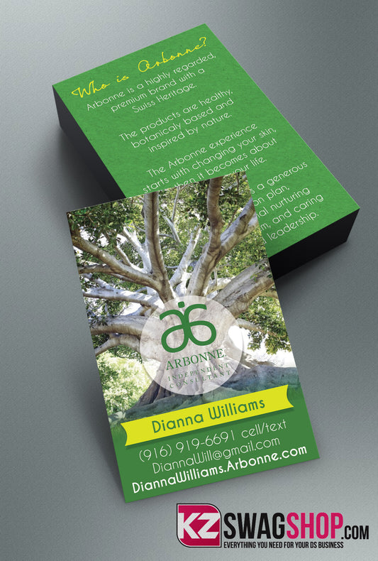 Arbonne Business Cards Style 4