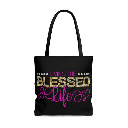 Bling Living The Blessed Tote Bag