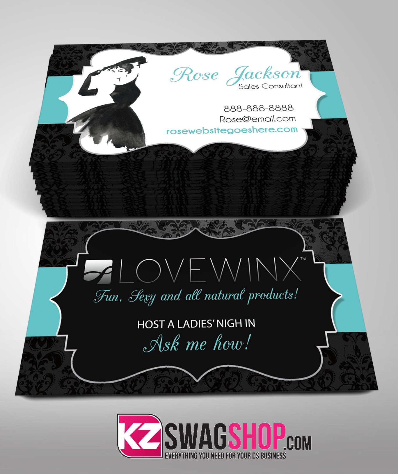 LOVEWINX Business Cards Style 3
