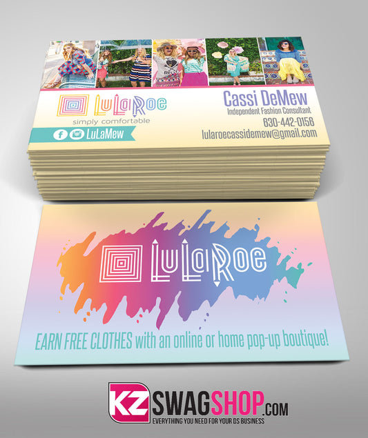 LulaRoe Business Cards Style 1