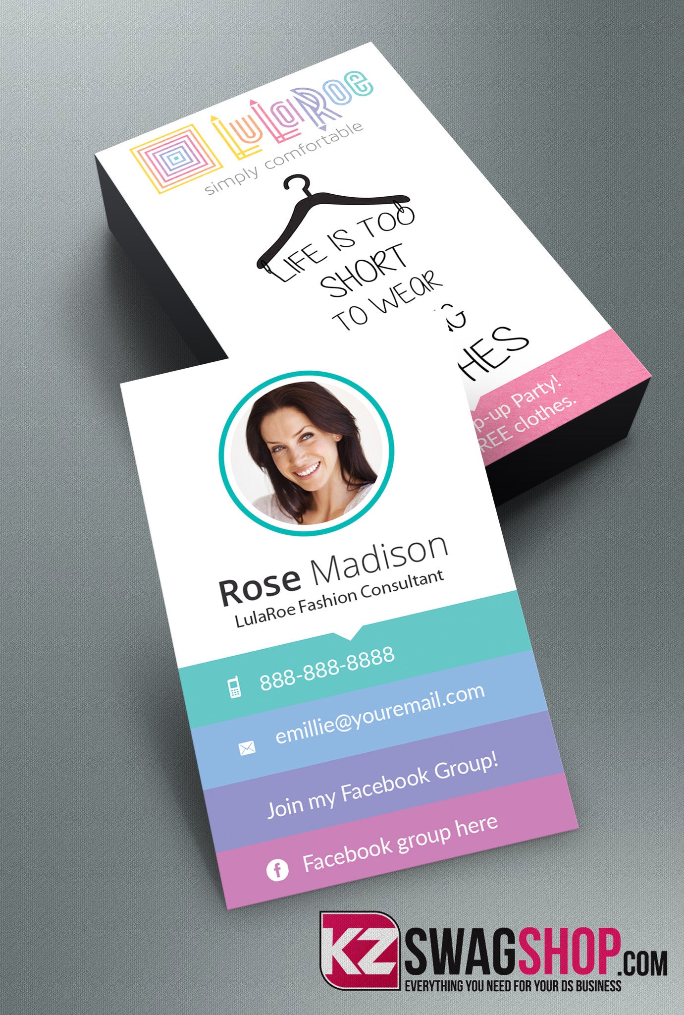 LulaRoe Business Cards Style 2