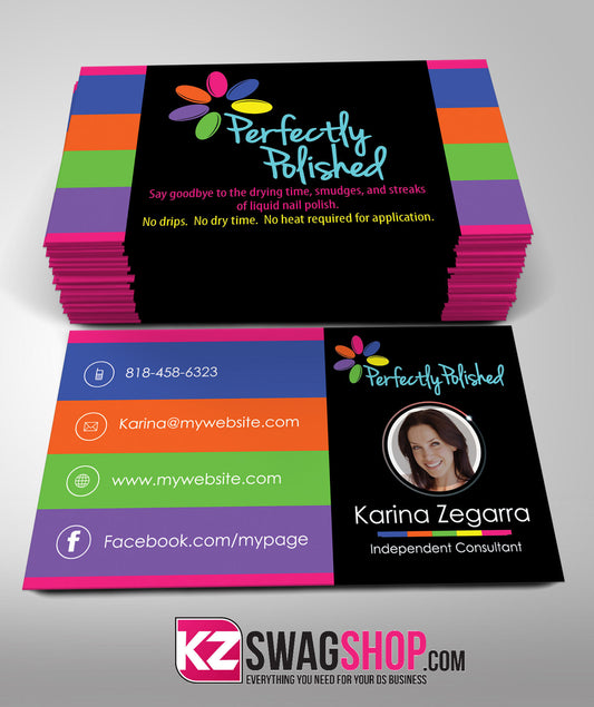 Perfectly Pollished Business Cards Style 2
