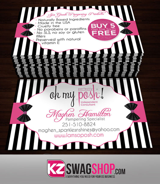 Perfectly Posh Business Cards Style 12